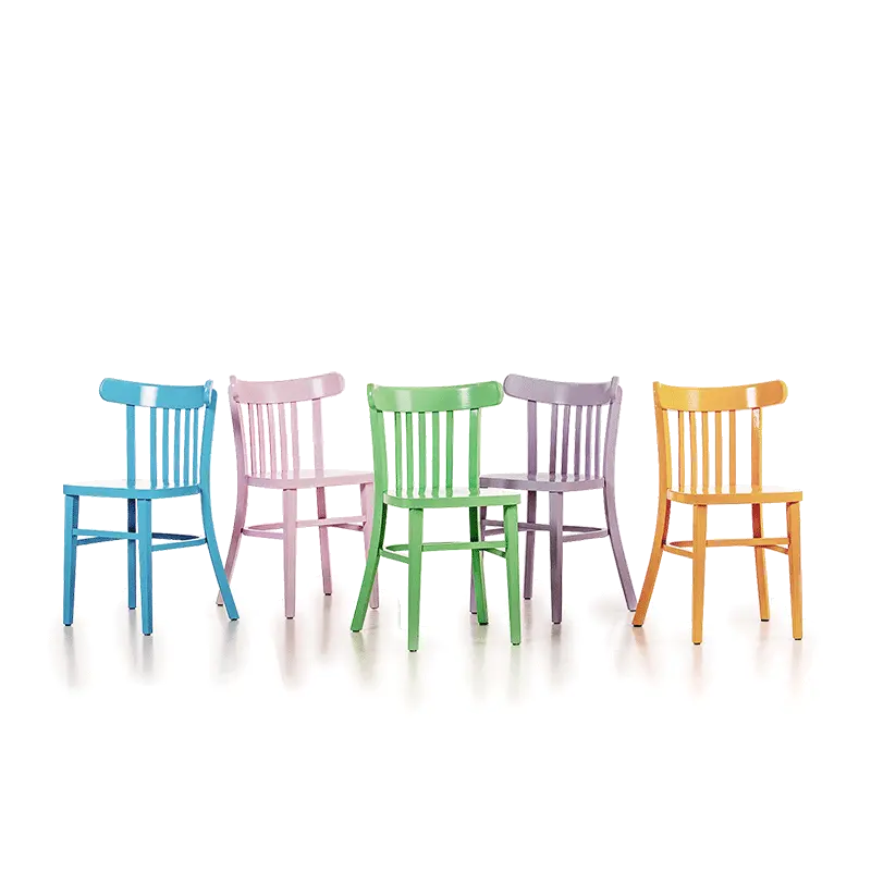 Stoel Toscane, pastel lila