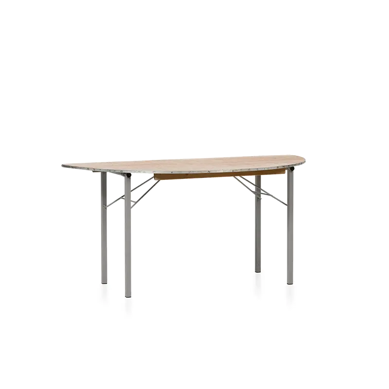 Tafel halfrond 160cm