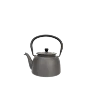 Theepot gietijzer antraciet 0,92L