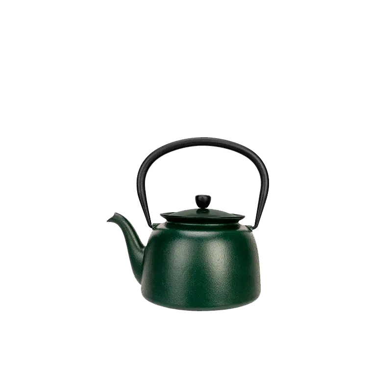 Theepot gietijzer forestgreen 0.92L