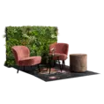Vloerkleed met Bloemen 160x230 cm