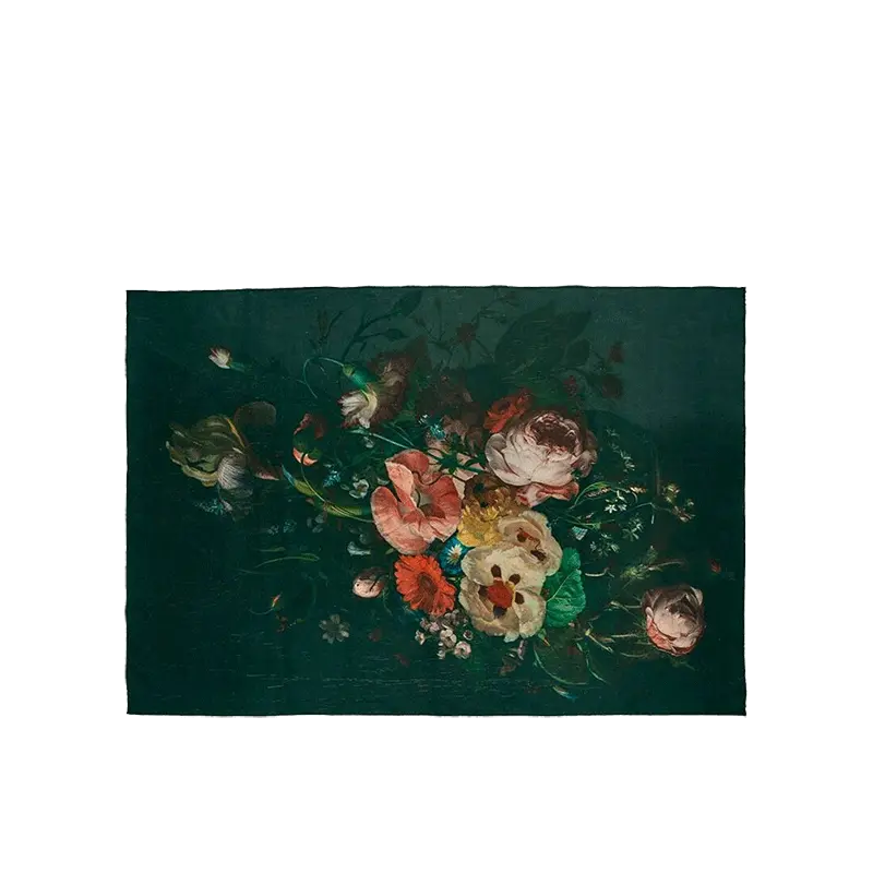 Vloerkleed met Bloemen 160x230 cm