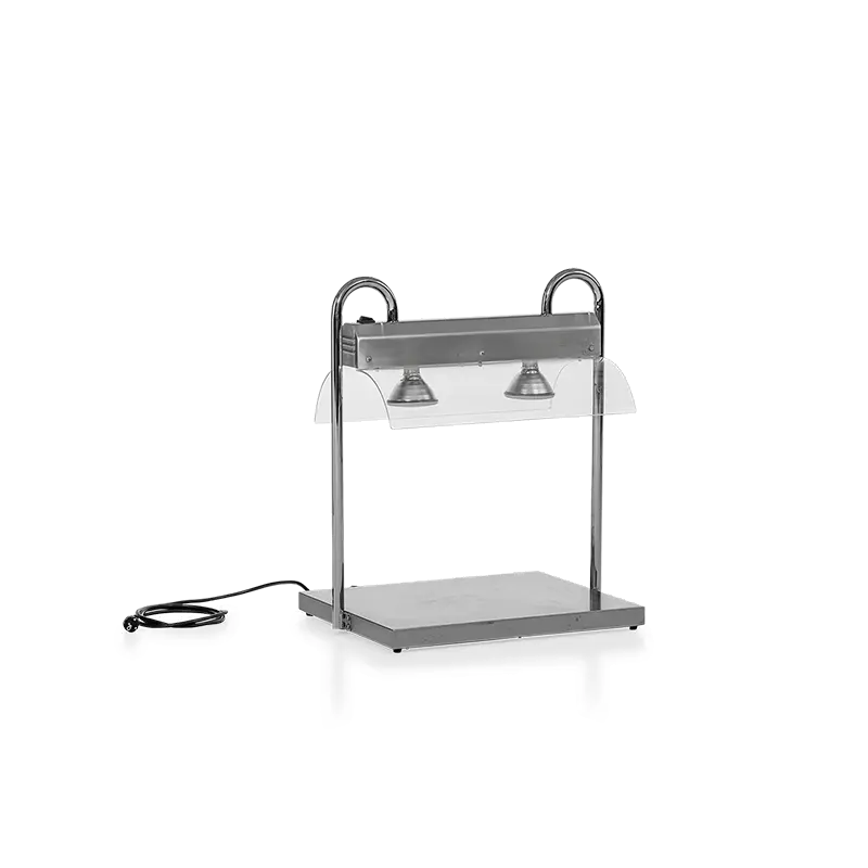 Warmhoudplaat met 2 lampen
