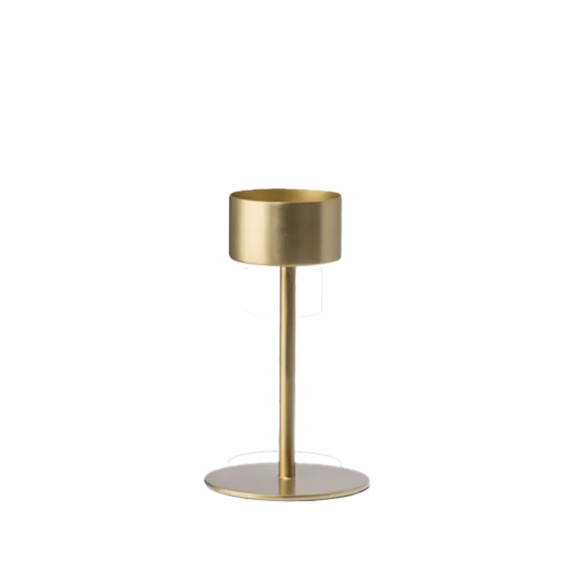 Waxinelichthouder Liora gold