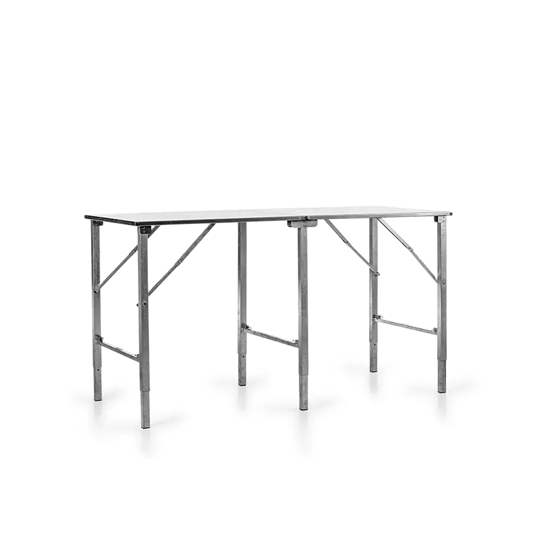 Werktafel opklapbaar rvs 190x80cm div. hoogtes